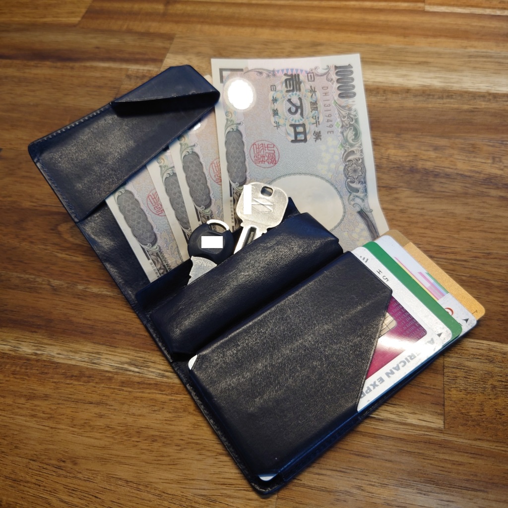 SYRINX Hitoe Fold Aria 口コミレビュー｜キャッシュレス時代に最高の財布 | コレダぶろぐ